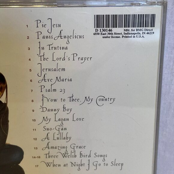 Charlotte Church Voice Of An Angel (CD, 1998) Sony Classical – SK 60957 VG+ - Picture 3 of 5